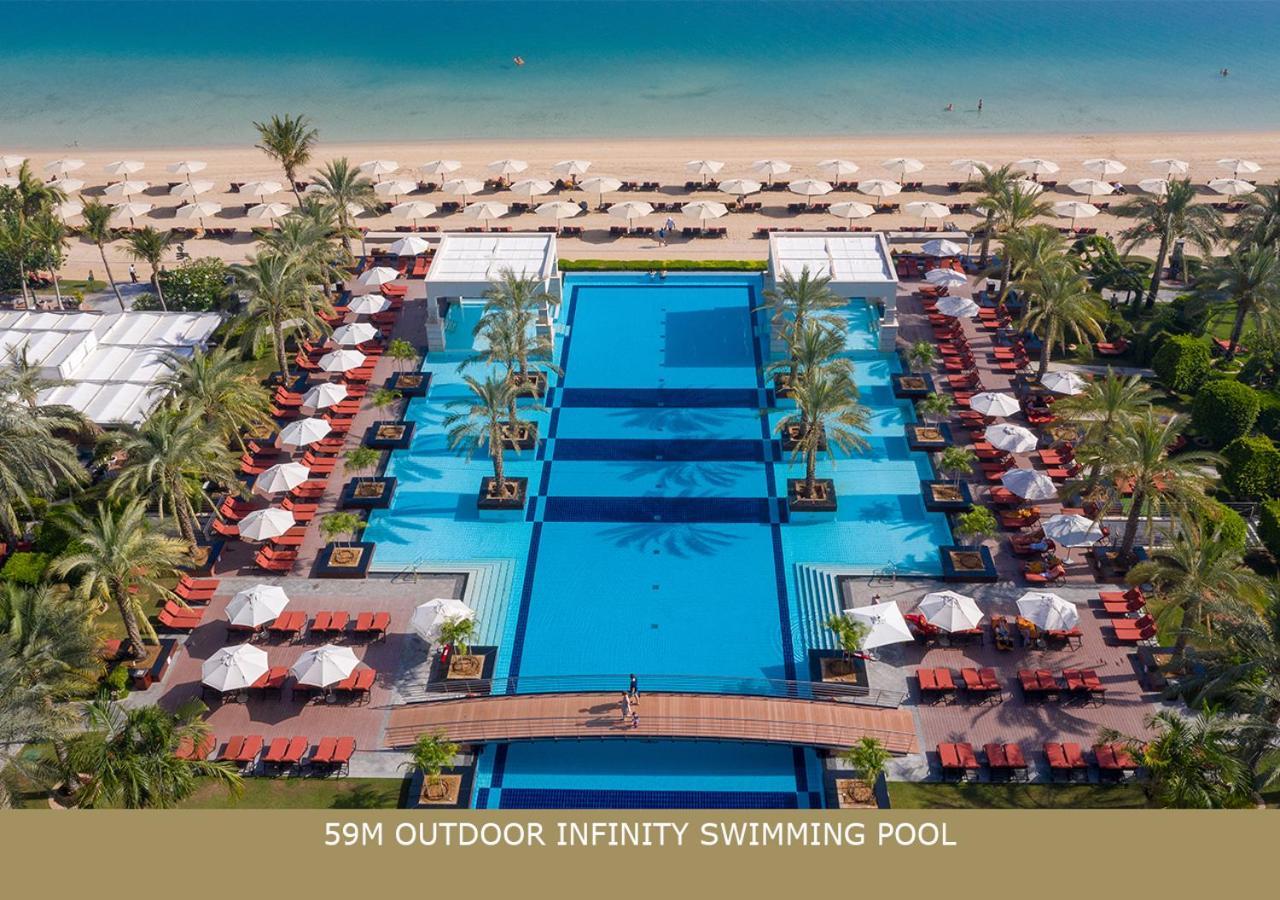 Jumeirah Zabeel Saray Dubai Exterior foto 59m Outdoor Infinity Swimming Pool
